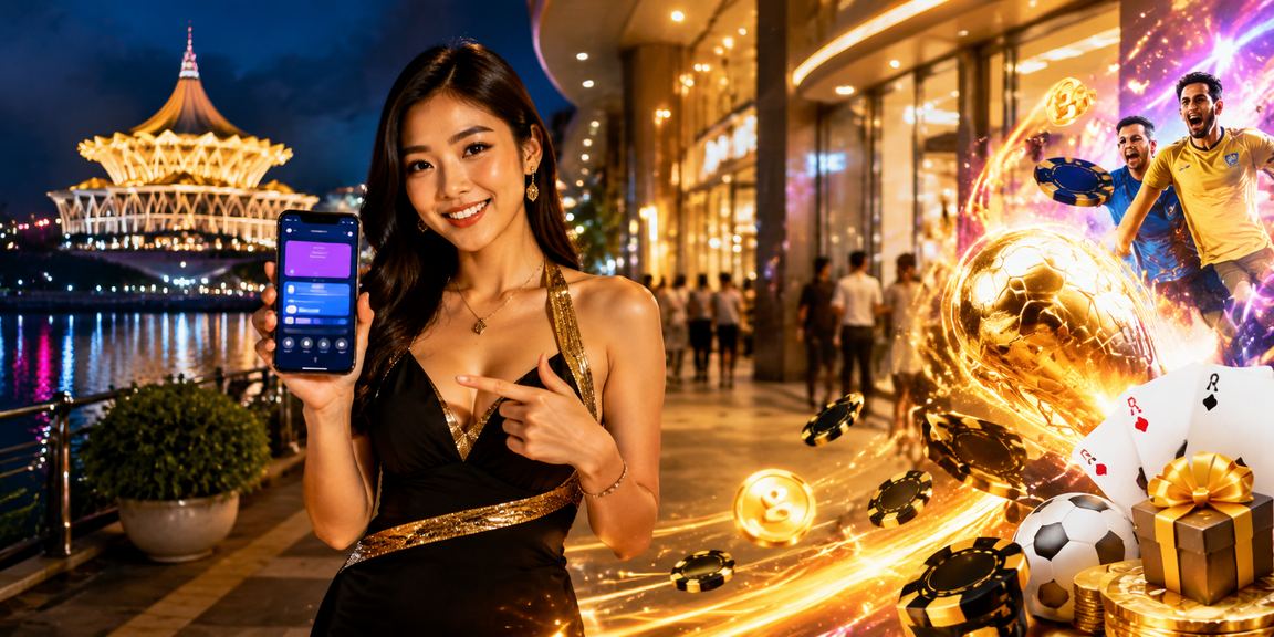 Pengguna di Kuching menggunakan aplikasi gen4 untuk pertaruhan bola sepak mudah alih